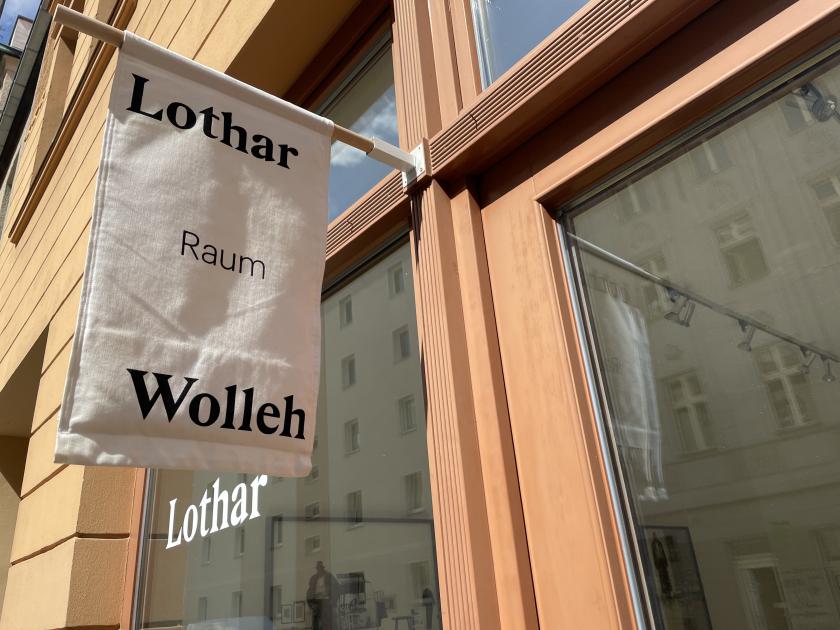 Entrance to Lothar Wolleh Raum