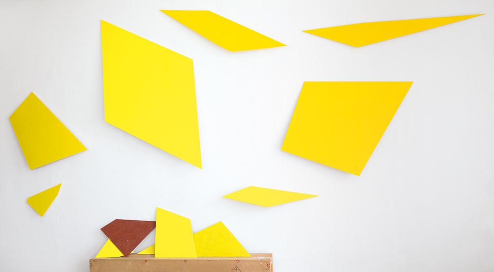 yellow field - objects and prints, Bettina Bürkle