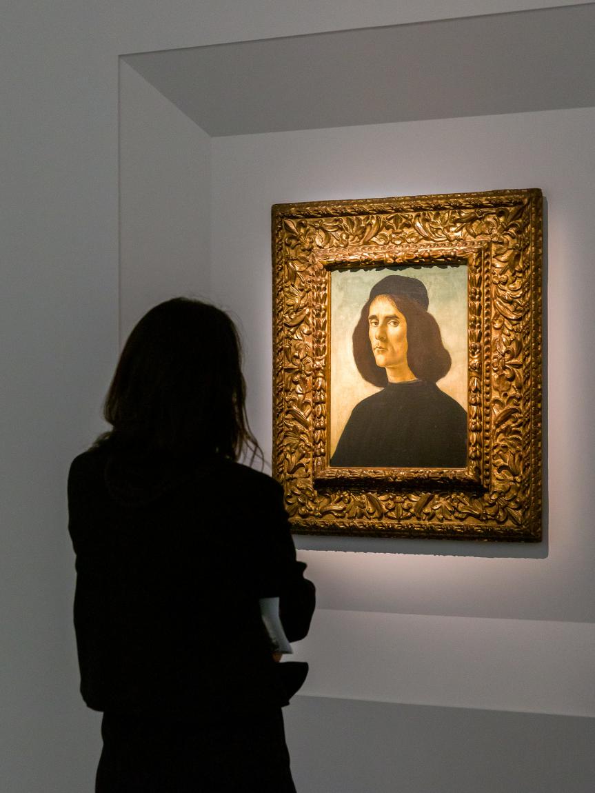 Botticelli auf der Frieze Masters (Preis um die 30 Millionen Euro)