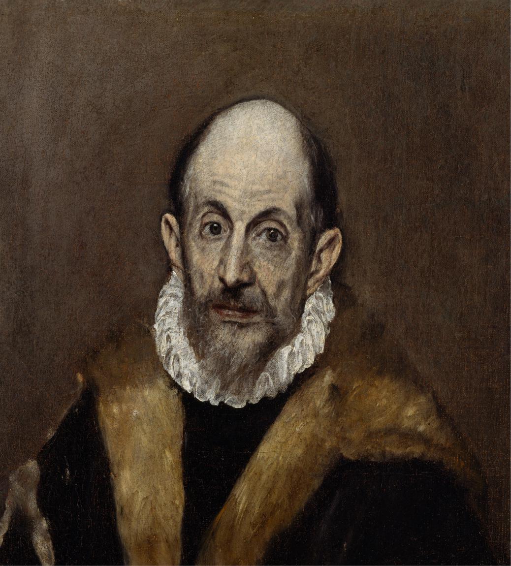 El Greco "Porträt eines Mannes"
