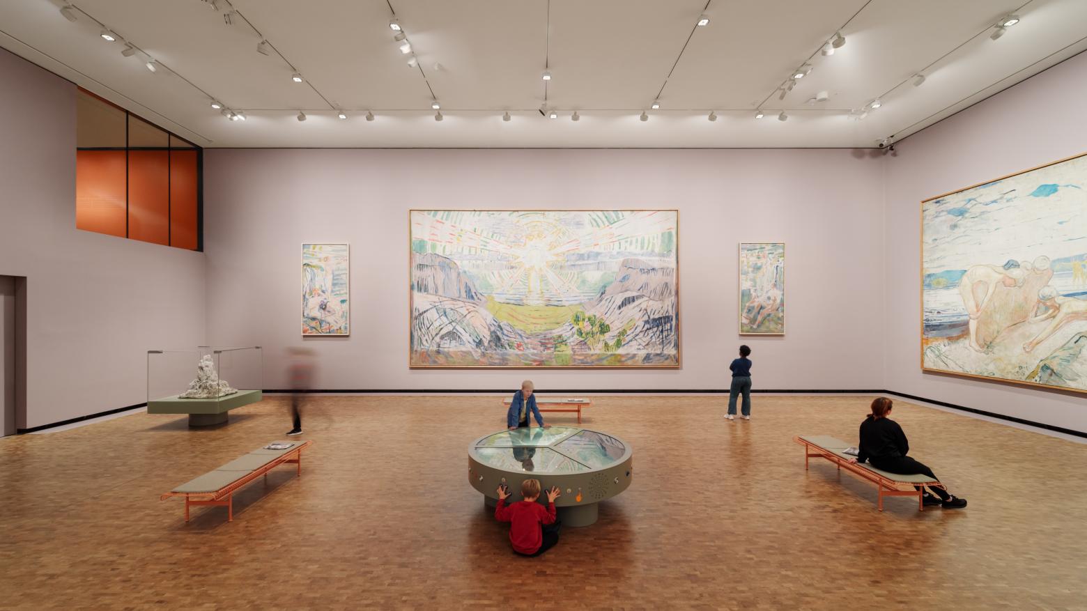 "Munch. Uendelig", Installationsansicht Munch Museet, Oslo, 2021