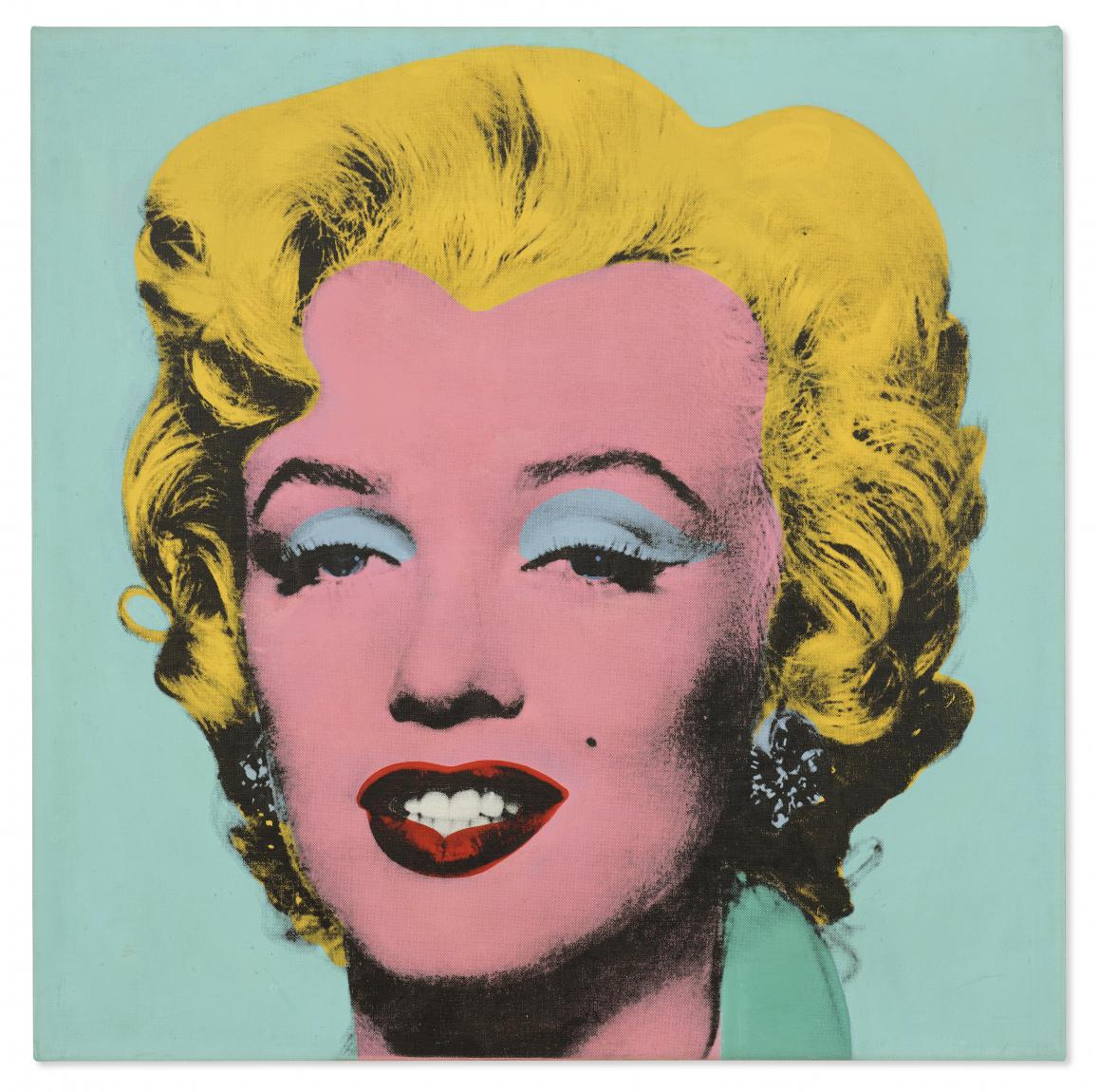 Andy Warhol, "Shot Sage Blue Marilyn, 1964