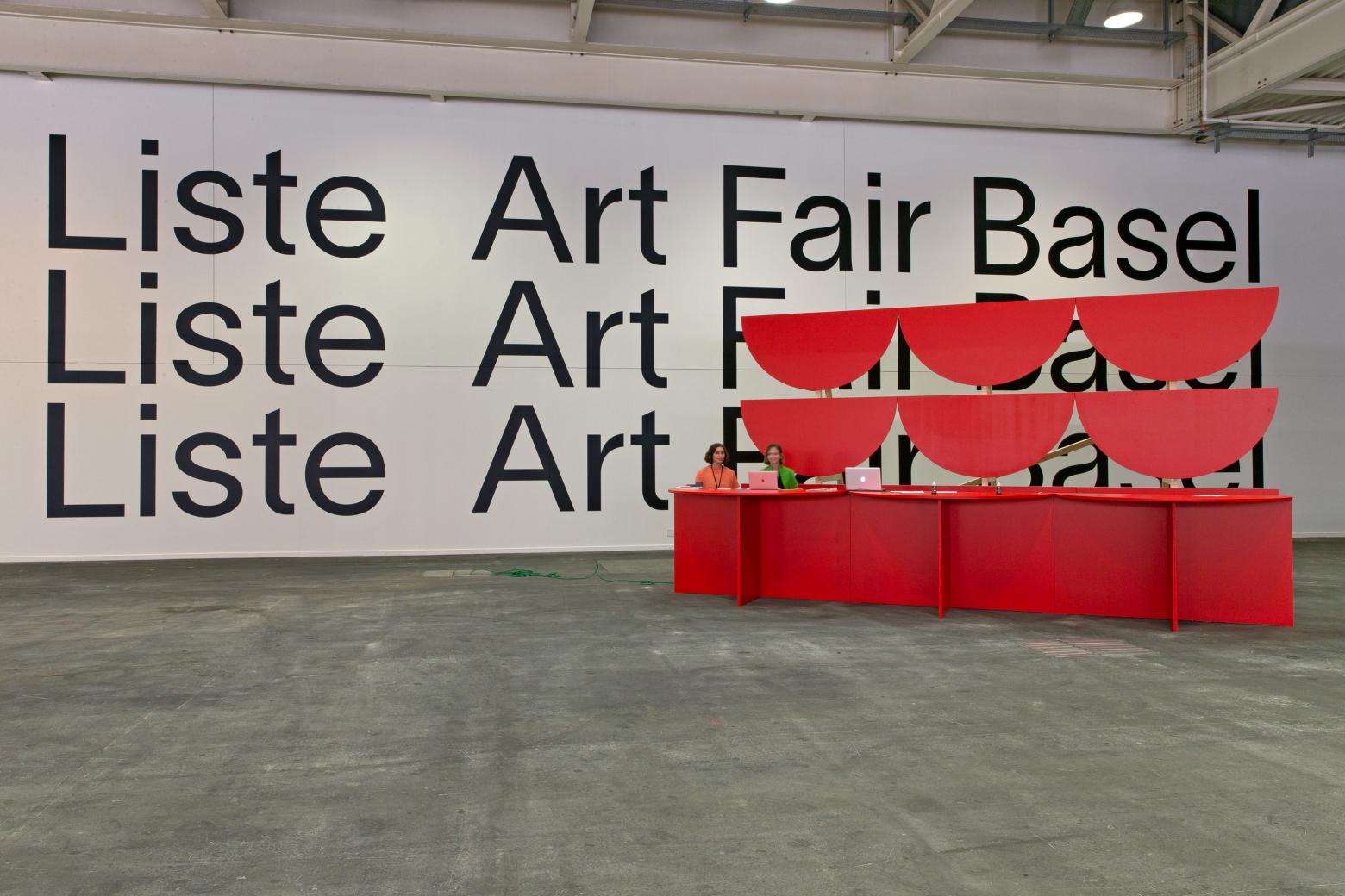 Eingang zur Liste Art Fair Basel