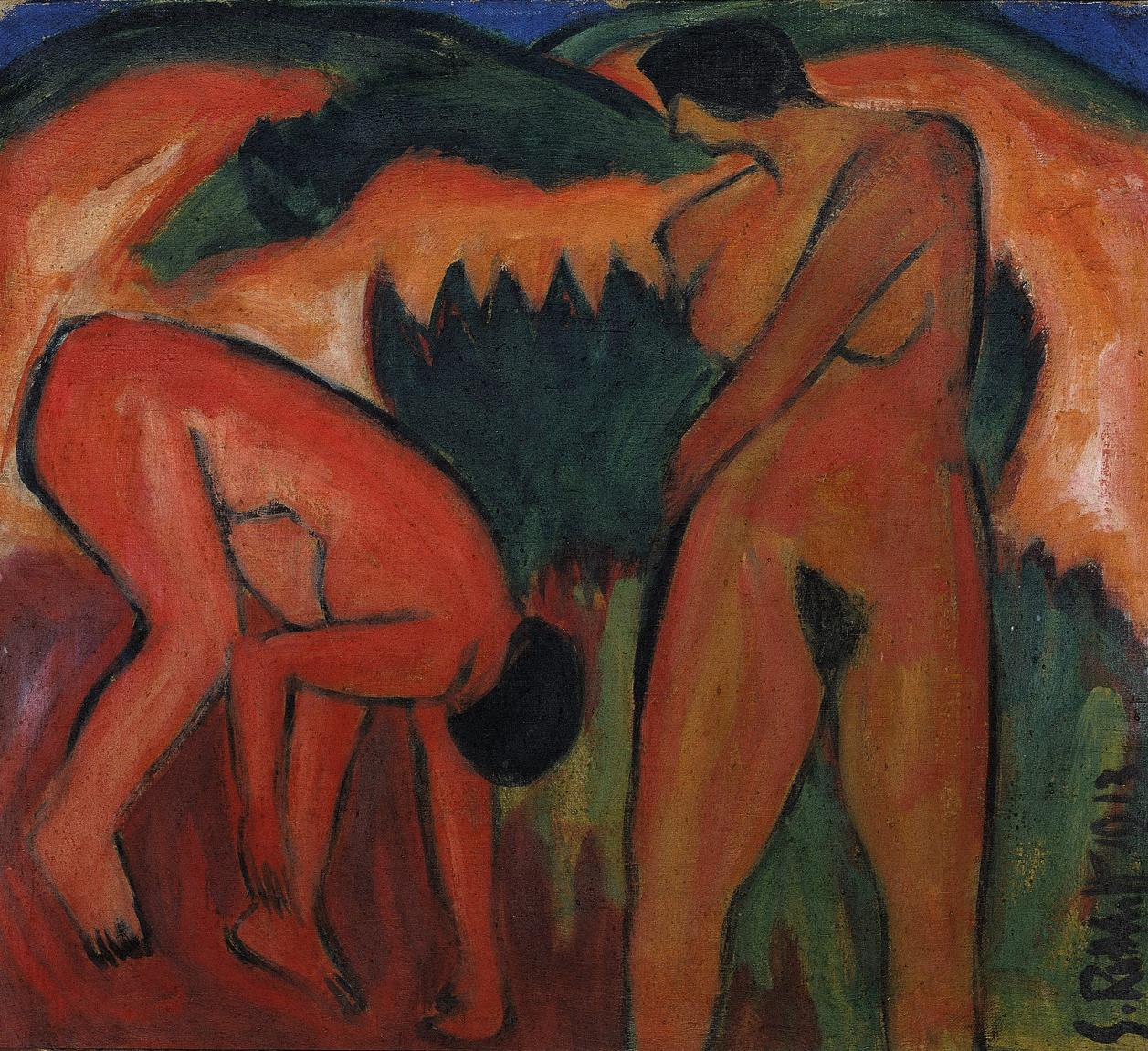 Karl Schmidt-Rottluff "Rote Düne", 1913