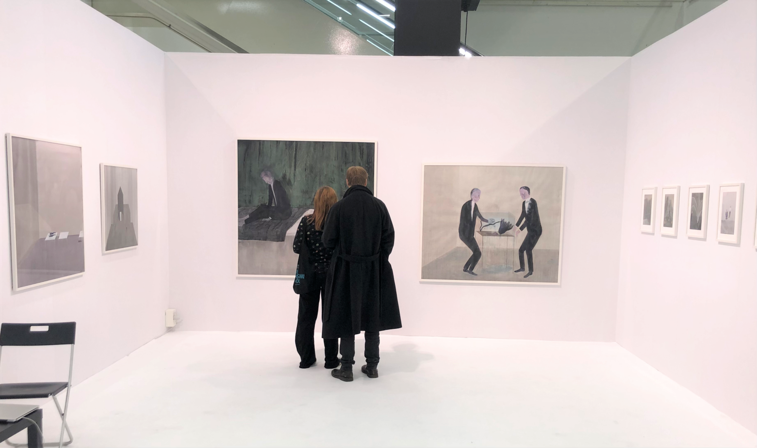 Maria Sulymenko bei der Galerie Voloshyn, Art Cologne 2022