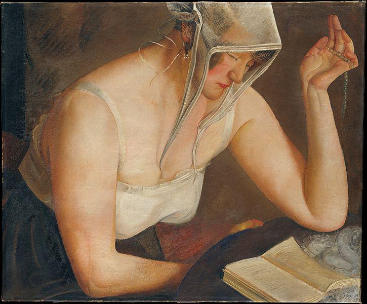 Boris Grigoriev "Woman Reading", 1922