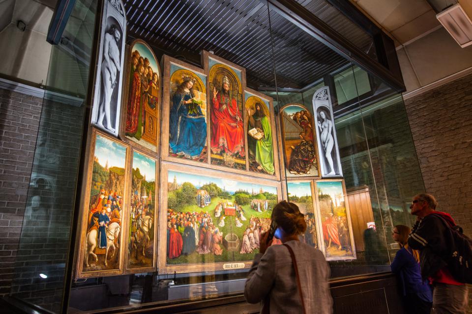 Im Oktober eröffnet in der Sint Baafs Kathedrale das neue Besucherzentrum, in dem der Genter Altar nach neuesten musealen Standards präsentiert wird