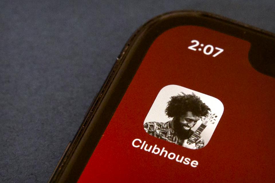 Das (frühere) Symbol der Talk-App Clubhouse