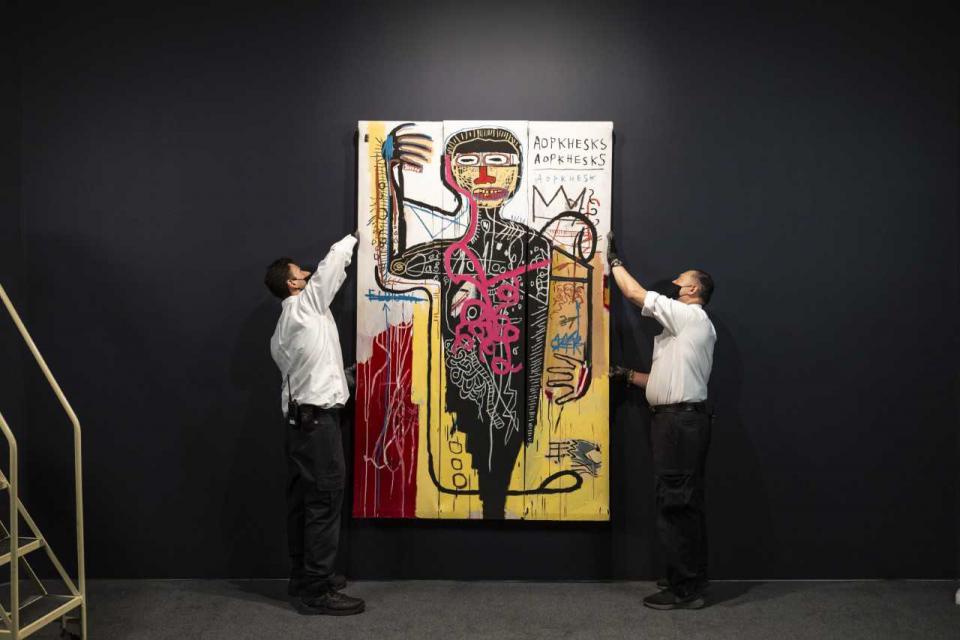 Jean-Michel Basquiat, "Versus Medici", Oktober 1982