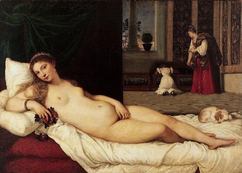 Tizian "Venus von Urbino", 1538
