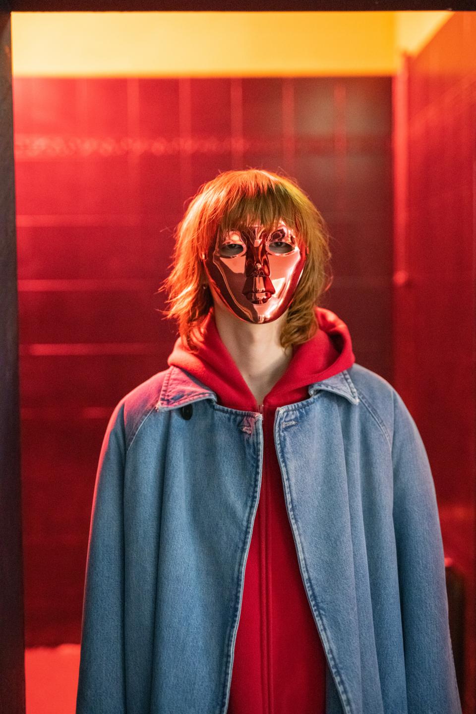 Tobias Zielony "Red Mask", 2019