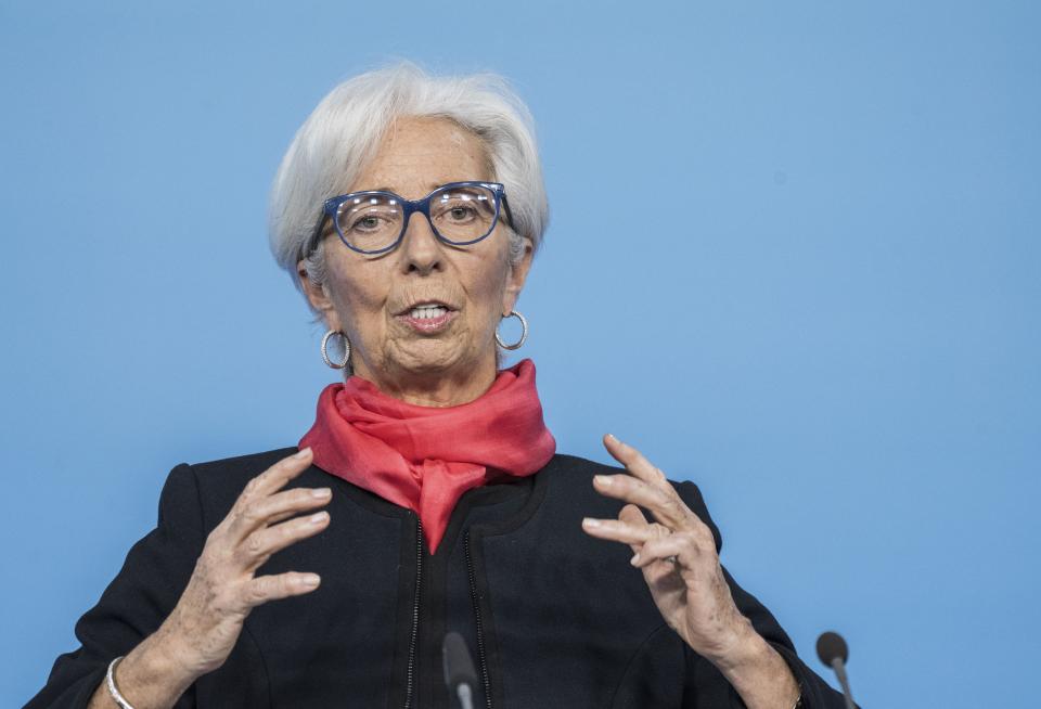 Christine Lagarde, Präsidentin der Europäischen Zentralbank (EZB)