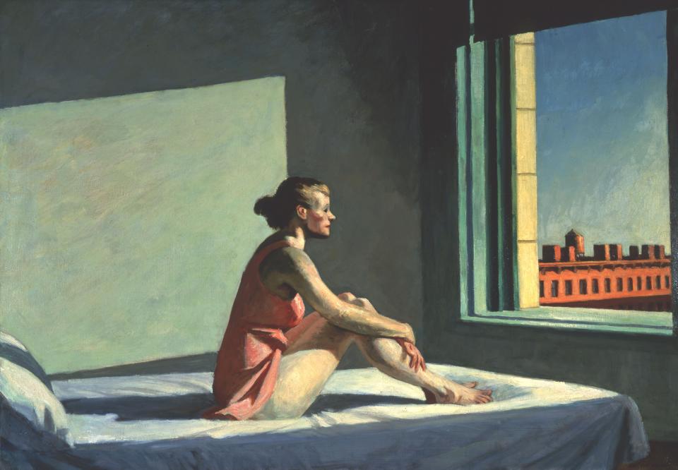 Edward Hopper "Morning Sun", 1952