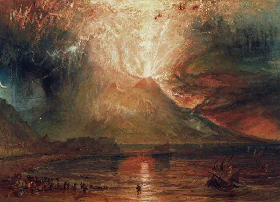 J. M. W. Turner "Vesuvius in Eruption", 1817–20