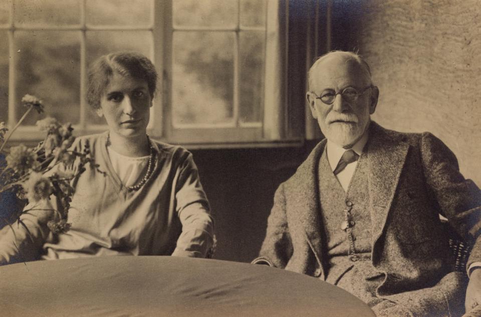 Anna und Sigmund Freud, 1929 