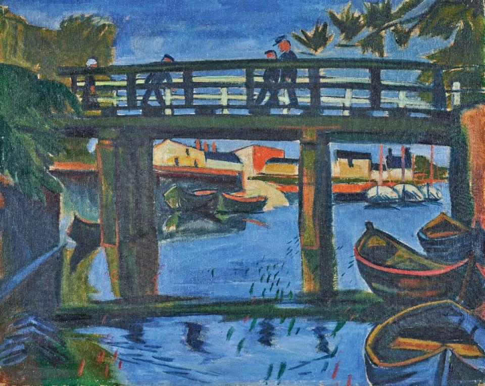 Max Pechstein "Brücke", 1921