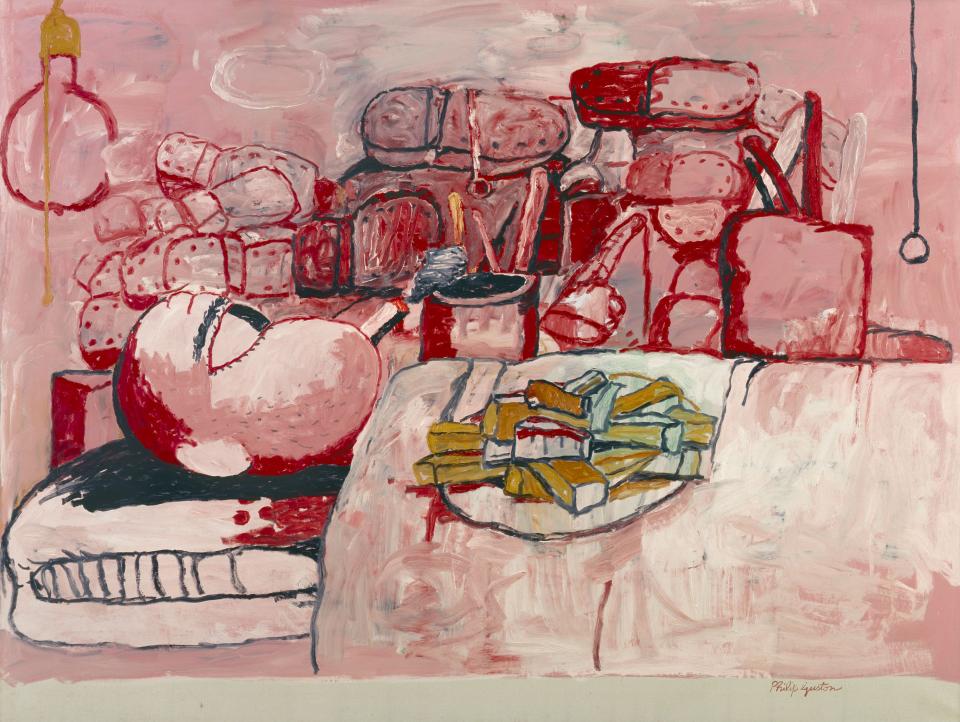 Philip Guston "Painting, Smoking, Eating", 1973 