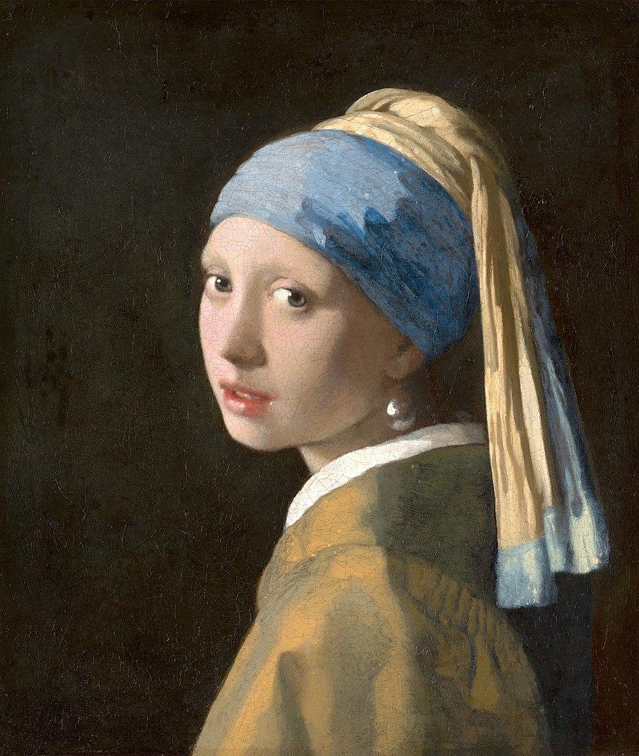 "Das Mädchen mit dem Perlenohrgehänge" von Jan Vermeer
