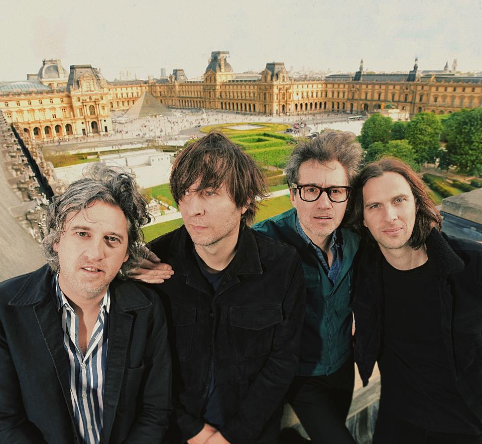 Thomas Mars (zweiter von links) und seine Band Phoenix