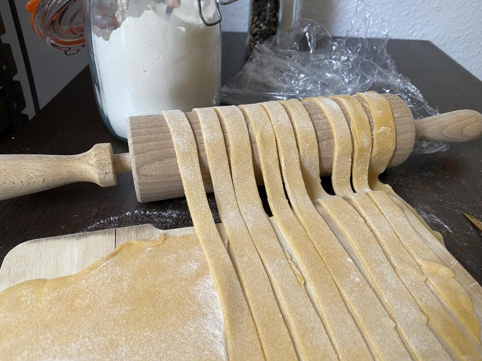 Selbstgemacht frische Pasta, ganz ohne Kitchen-Hacks