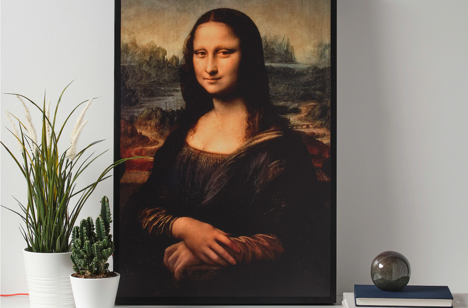 Virgil Ablohs beleuchtete "Mona Lisa" für Ikea