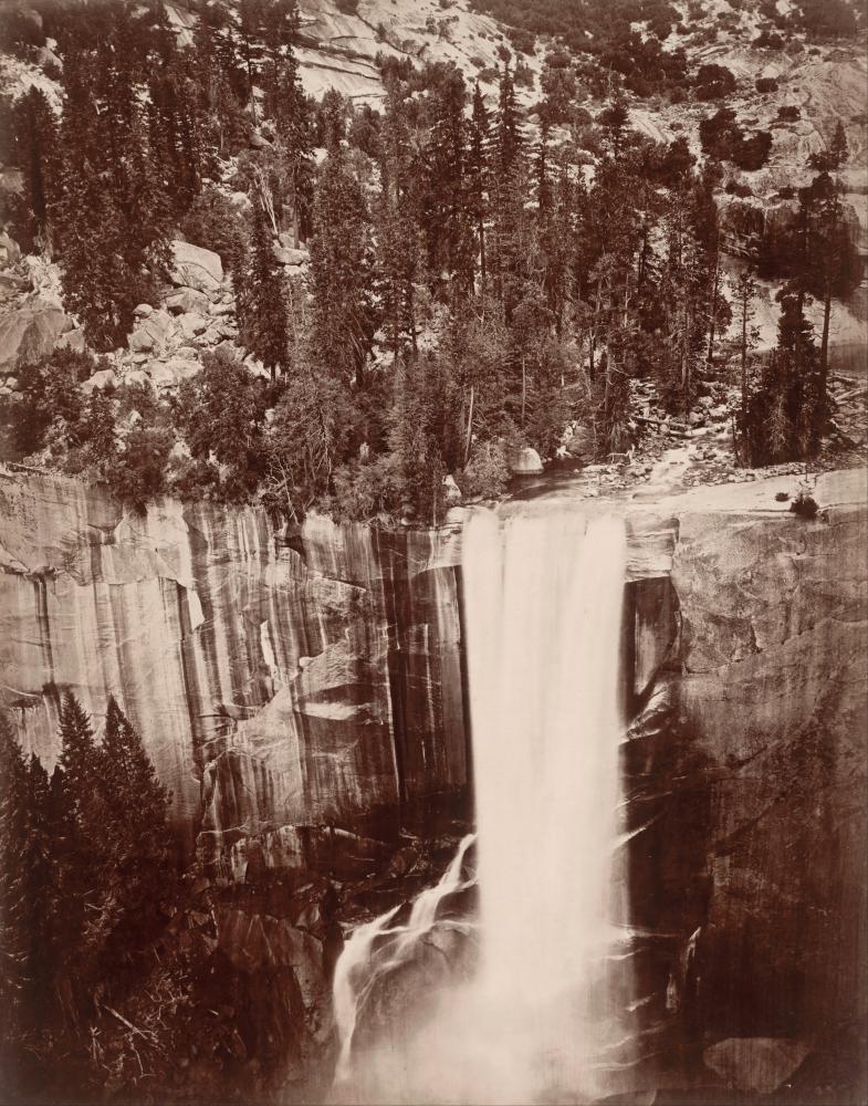 Eadweard Muybridge "Vernal Falls", 1872