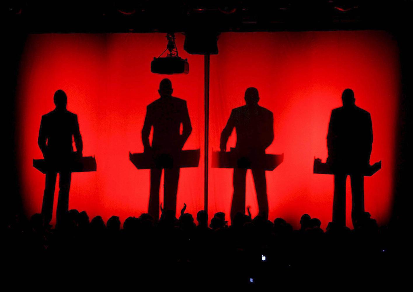 Kraftwerk 2005 beim Montreux Jazz Festival