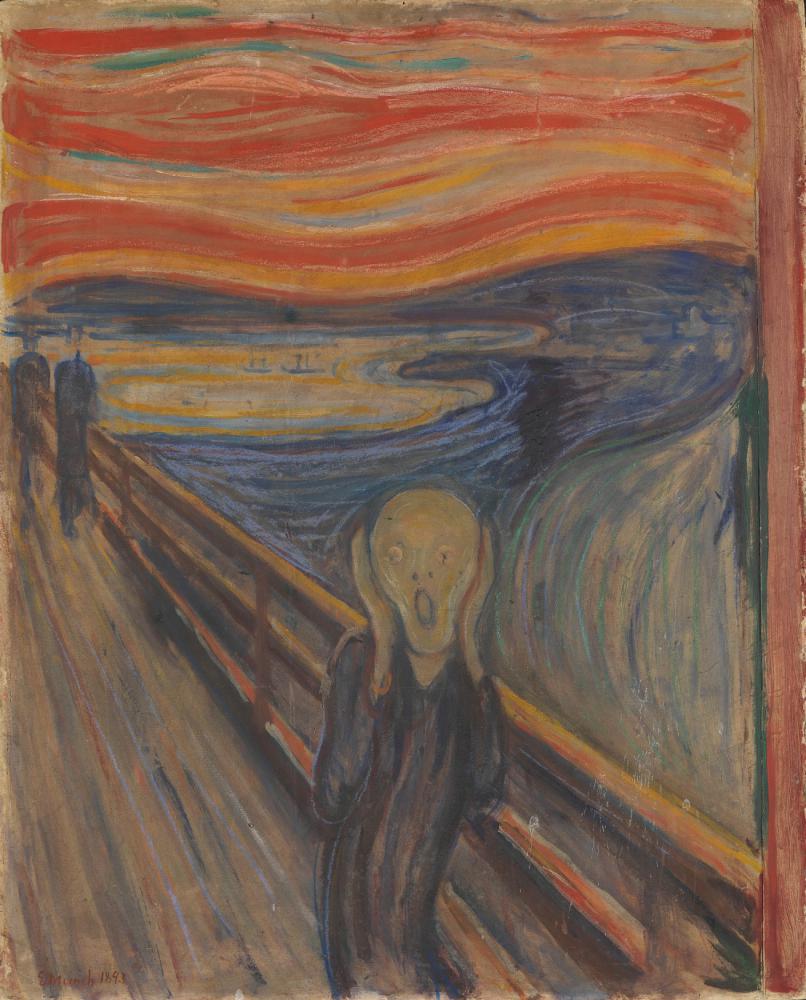 Edvard Munch "Der Schrei", 1983
