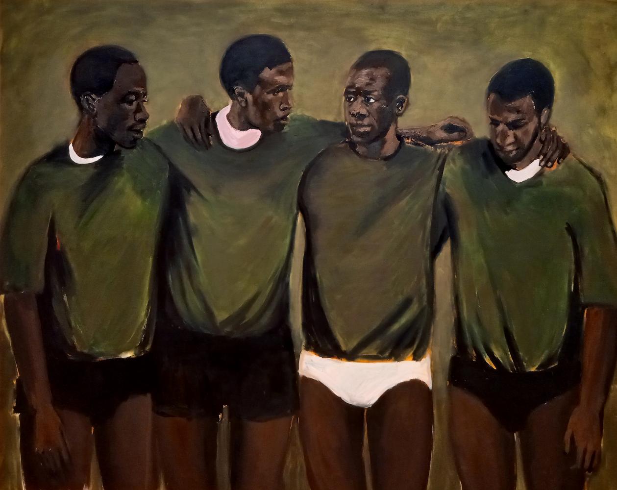 Lynette Yiadom-Boakye "Complication", 2013, Ausstellung "Fly In League With The Night", Tate Britain, 2021