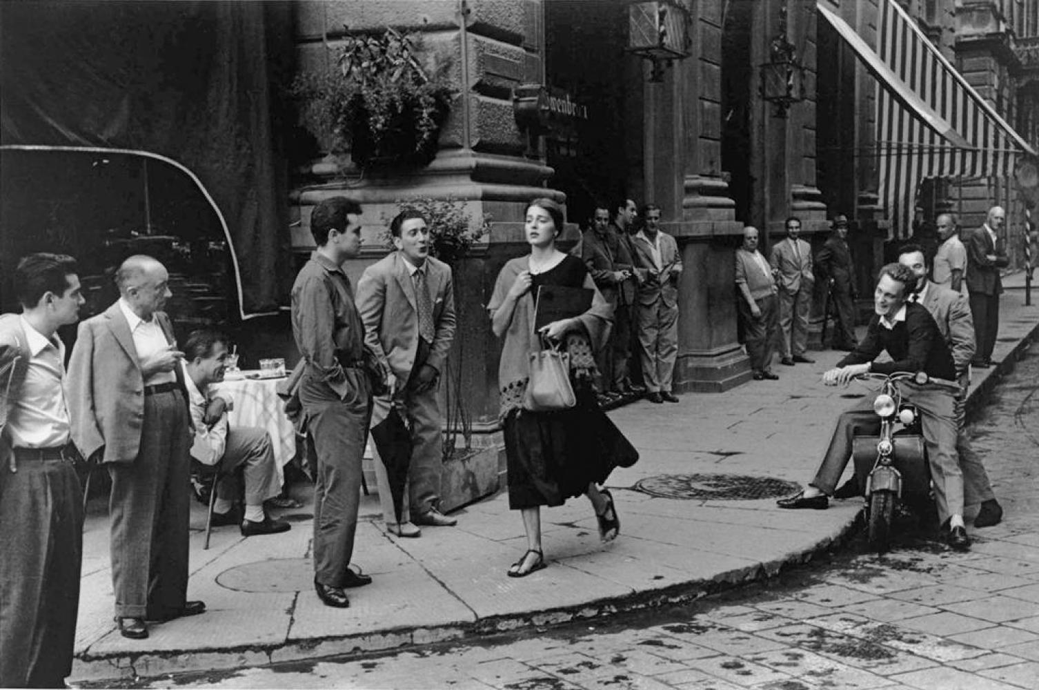 Ruth Orkin "American Girl in Italy, Florence", Italy, 1951