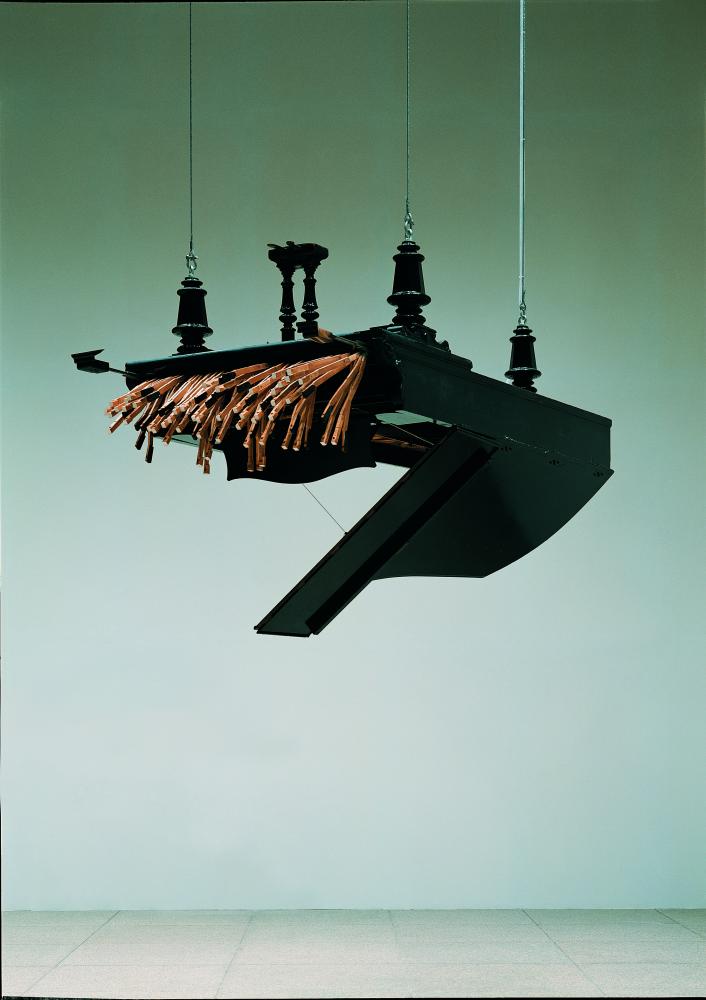Rebecca Horn "Concert for Anarchy" 1990, Installationsansicht Tate London