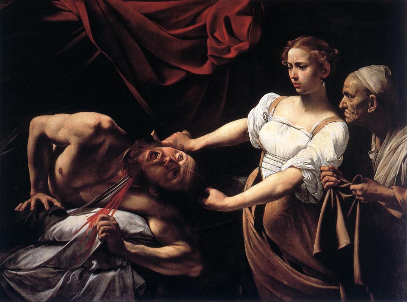 Caravaggio "Judith und Holofernes", 1598/99 