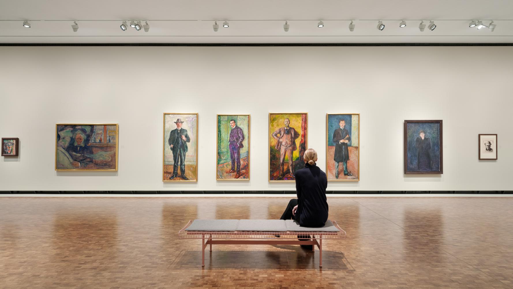 "Munch. Monumental", Installationsansicht Munch Museet, Oslo, 2021