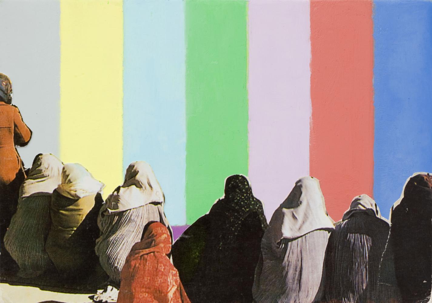 Francis Alÿs, "Untitled (Color Bar)", 2011/12