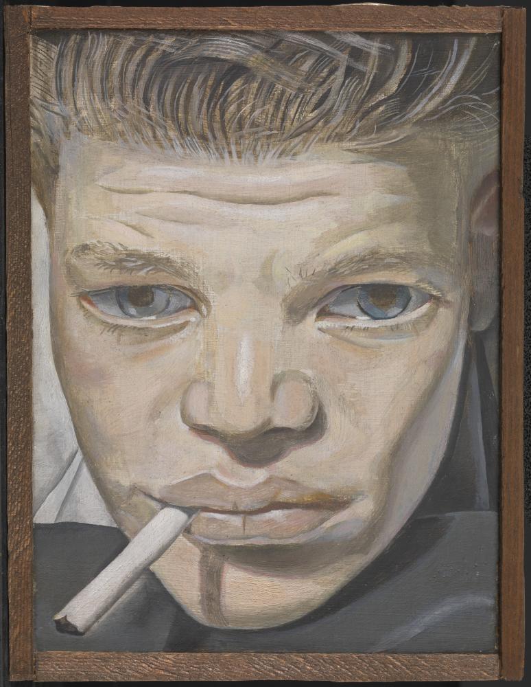 Lucian Freud "Boy Smoking", 1949/51