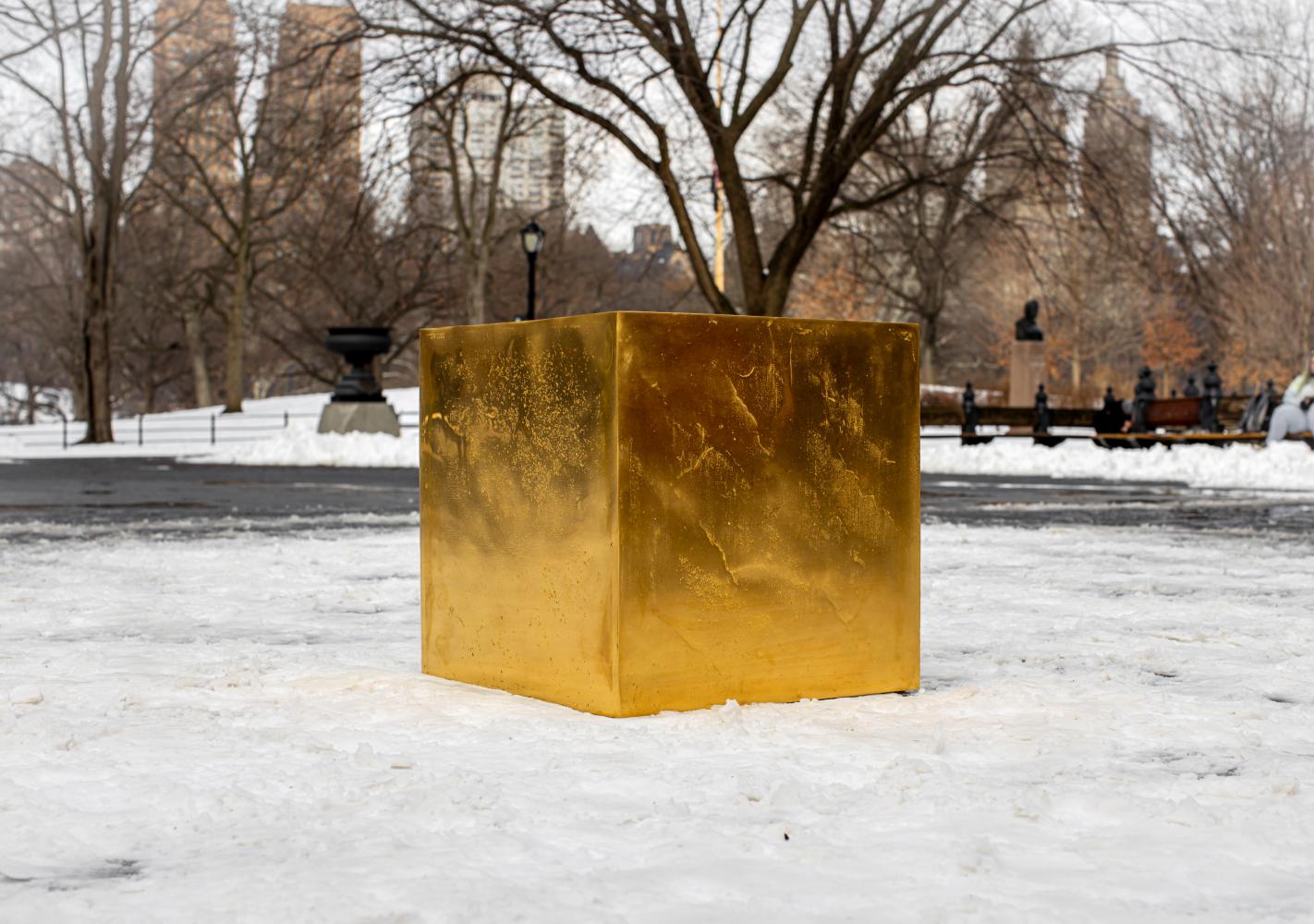 Der "Castello Cube" im New Yorker Central Park