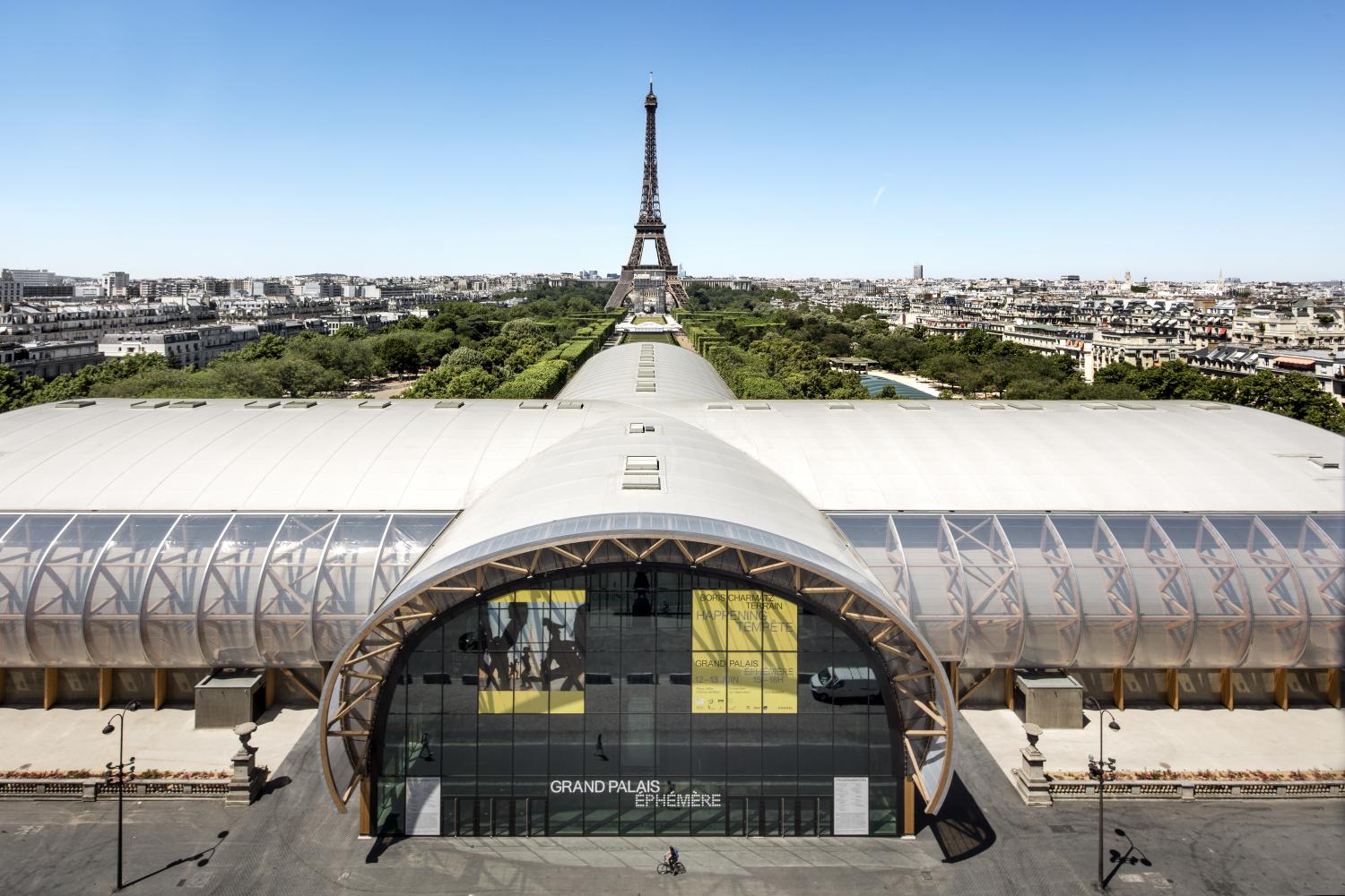 Umkämpfte Messelocation im Umbau: Das Grand Palais mit dem Grand Palais Éphémère in Paris