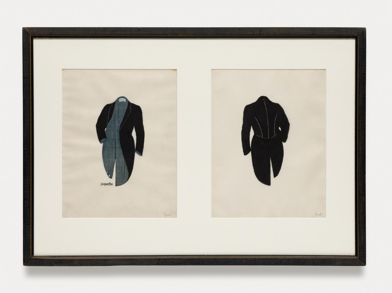 Marcel Duchamp, "Jaquette (Jacke)", 1956