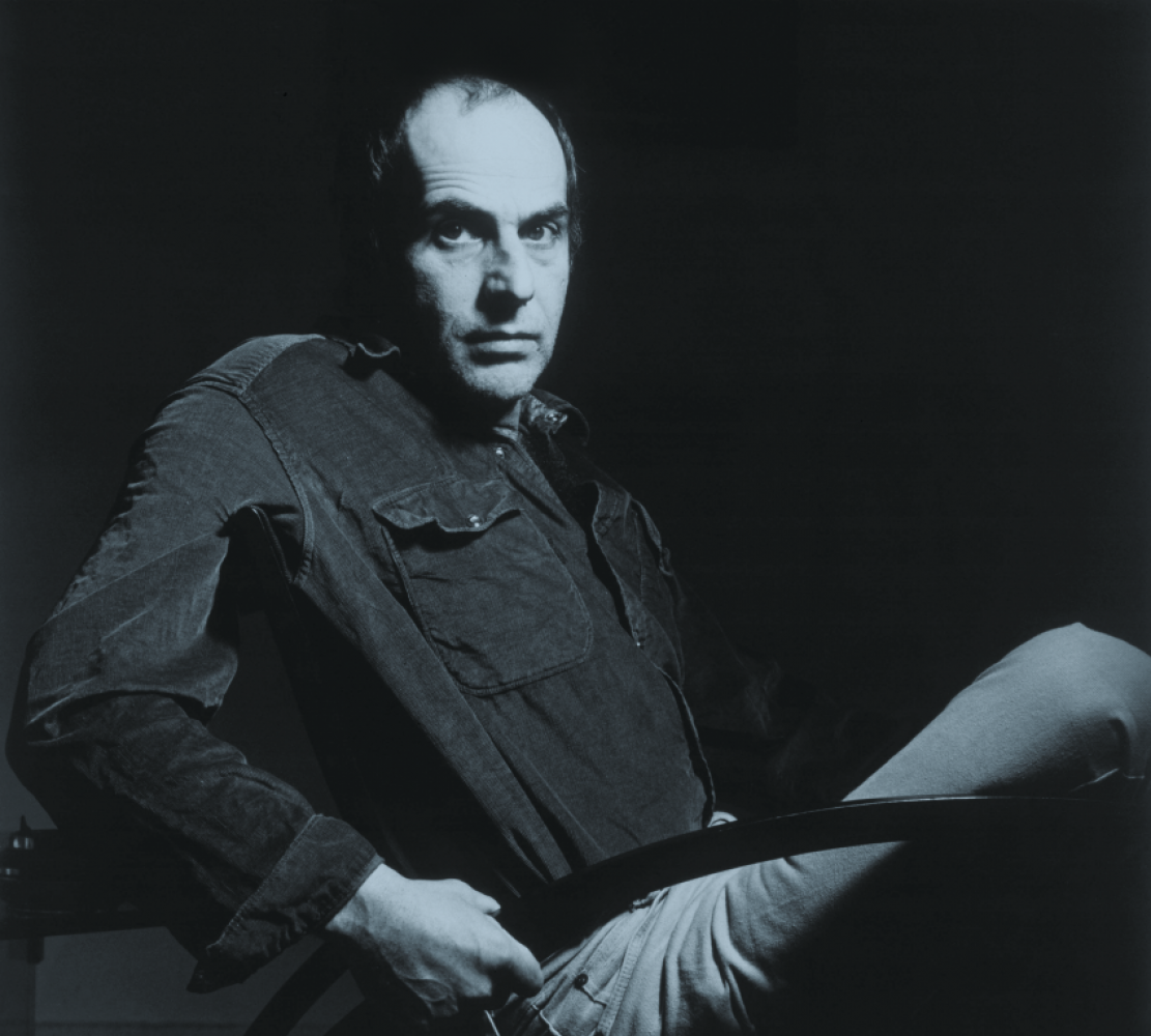 Porträtaufnahme von Thomas Brasch im März 1987