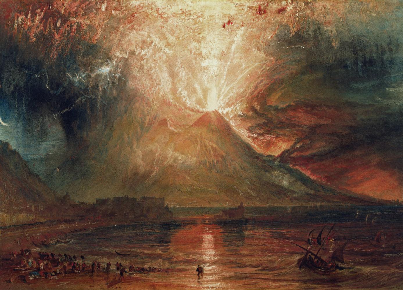 J. M. W. Turner "Vesuvius in Eruption", 1817–20