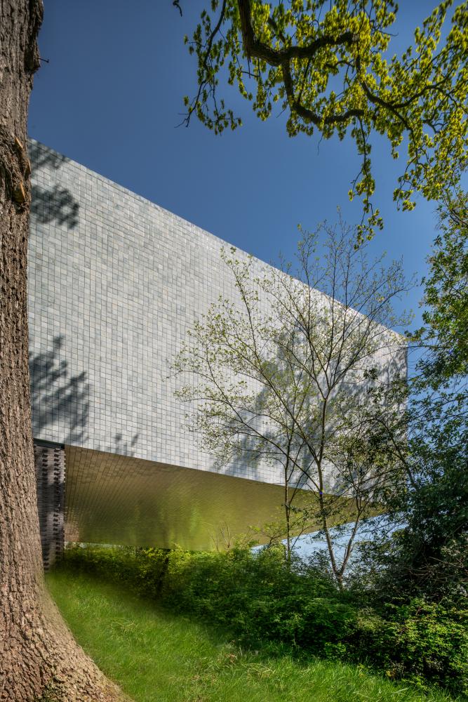 Der neue Flügel des Museum für moderne Kunst Arnheim in den Niederlanden
