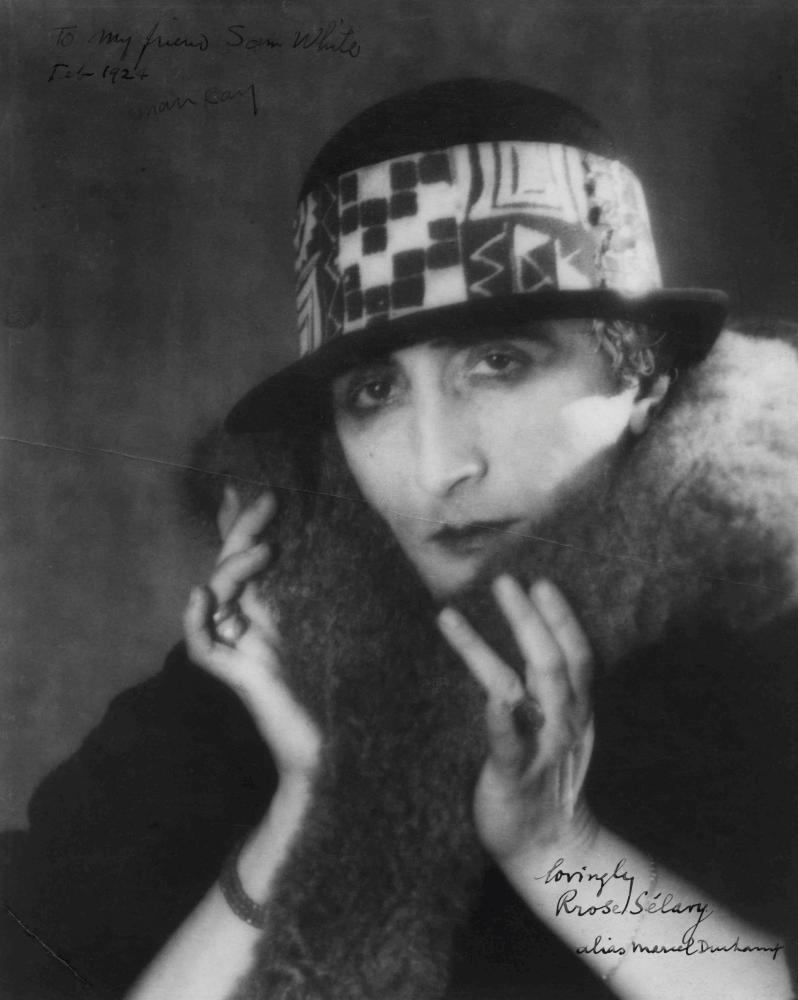 Marcel Duchamp und Man Ray "Marcel Duchamp as Rrose Sélavy", 1920/1921