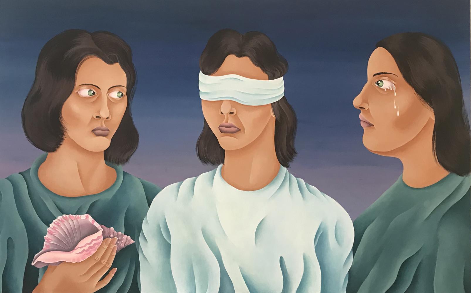 Joëlle Dubois "Three Mothers", 2022