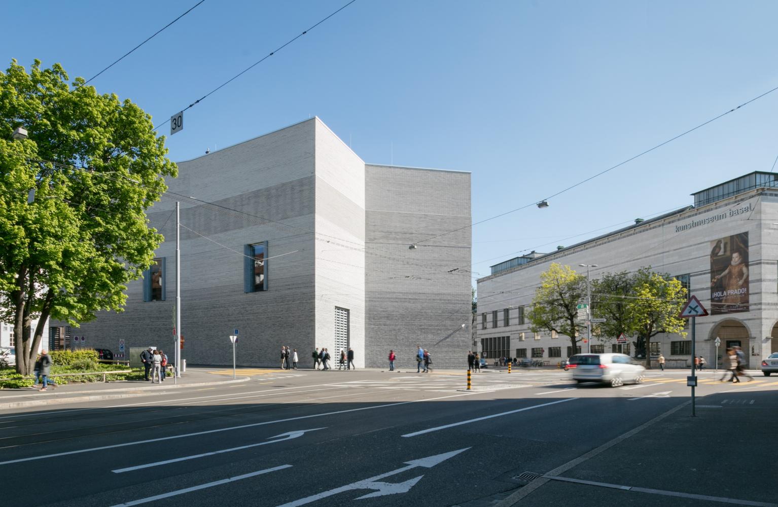 Das Kunstmuseum Basel, Ausgangspunkt des Rundgangs "Parcours"