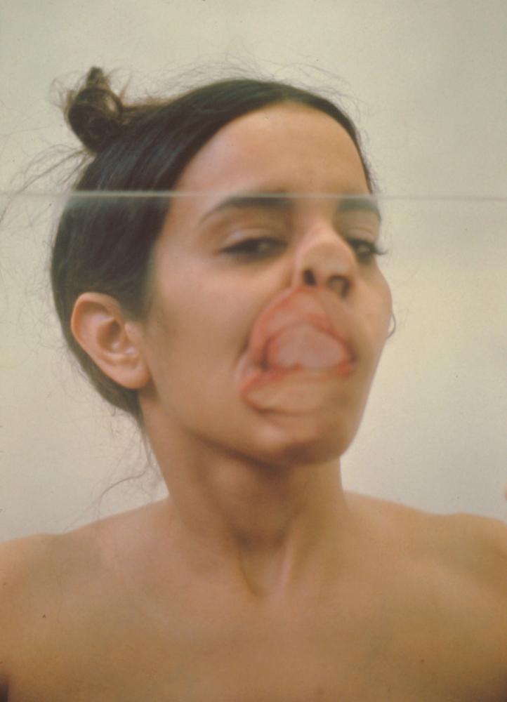 Ana Mendieta "Untitled (Glass on Body Imprints)", 1972