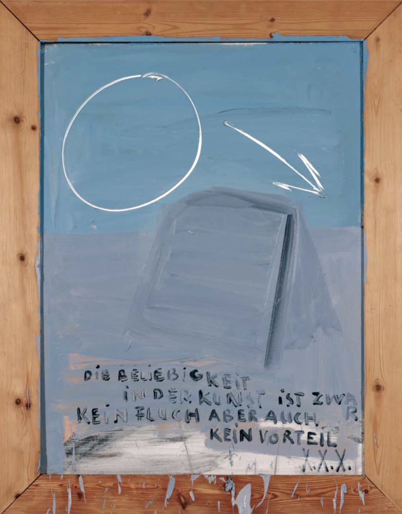 Osmar Osten "Die Beliebigkeit in der Kunst ist zwar kein Fluch aber auch kein Vorteil", 1996