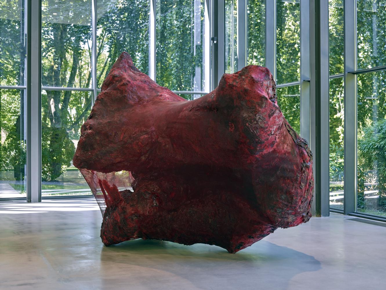 Anish Kapoor "Shade", 2016, Installationsansicht Skulpturenpark Waldfrieden, Wuppertal, 2022