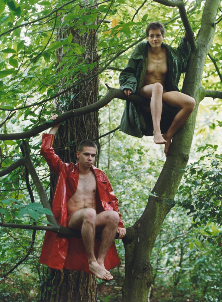 Wolfgang Tillmans "Lutz & Alex sitting in the trees", 1992