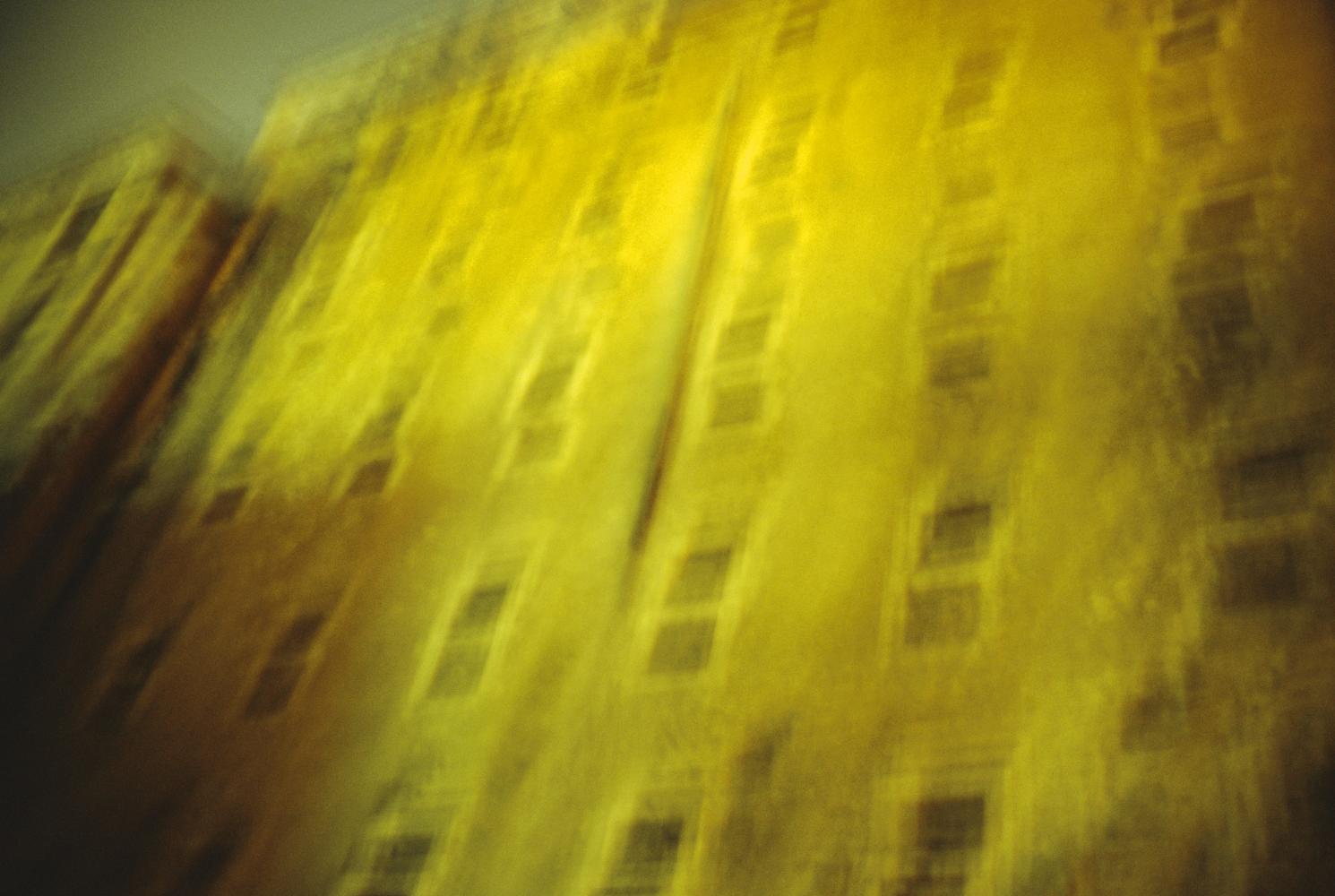 Nan Goldin "Falling buildings, Rome", 2004