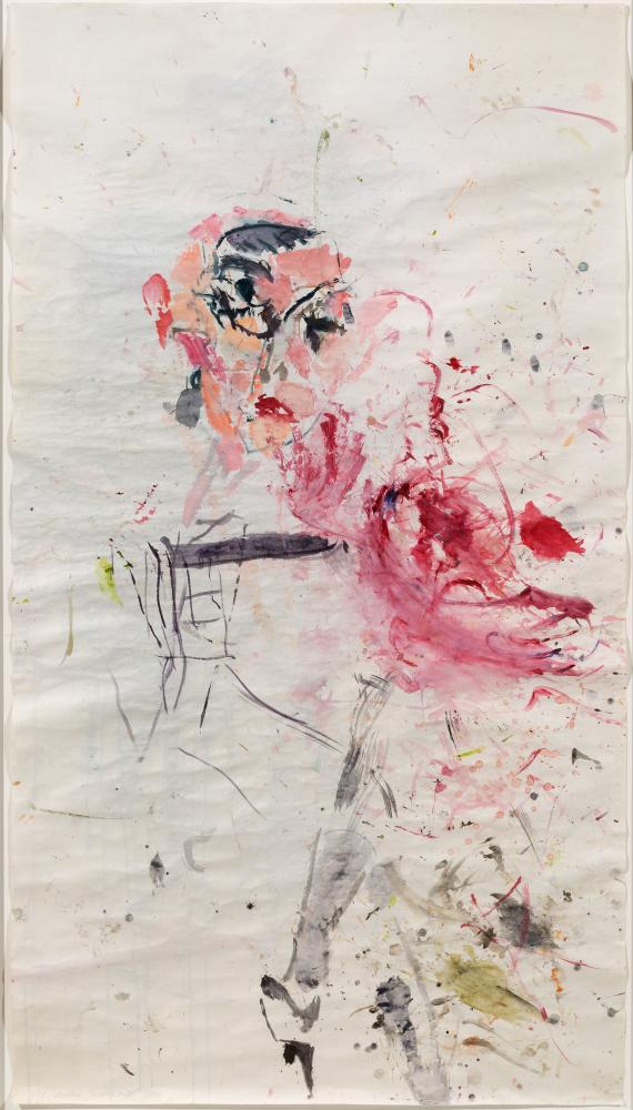 Martha Jungwirth "Portrait", 1991